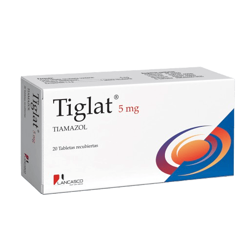 TIGLAT 5MG Caja x 20 tabletas