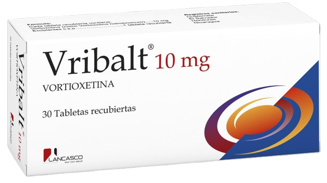 VRIBALT 10MG TABLETAS RECUBIERTAS